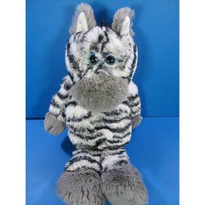 Ty Plush Zebra ZAHARI 13" Attic Treasures Cuddlys Stuffed Animal Toy Lovey Soft